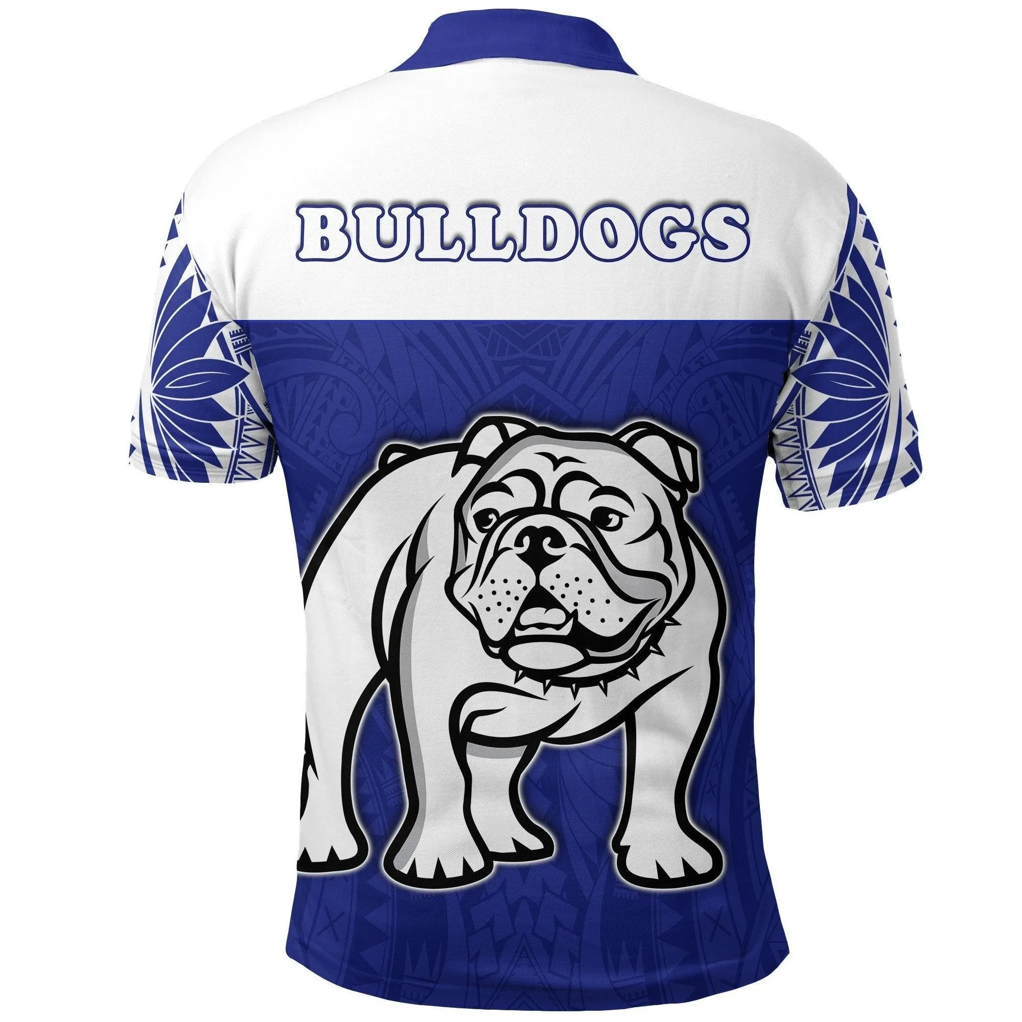 Spirit Bulldogs Polo Shirt Makoi Fiji Rugby LT13