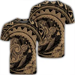 Alohawaii Tee - Hawaiian Kanaka Honu Map Hibiscus Globular Polynesian Gold T-shirt AH - JR
