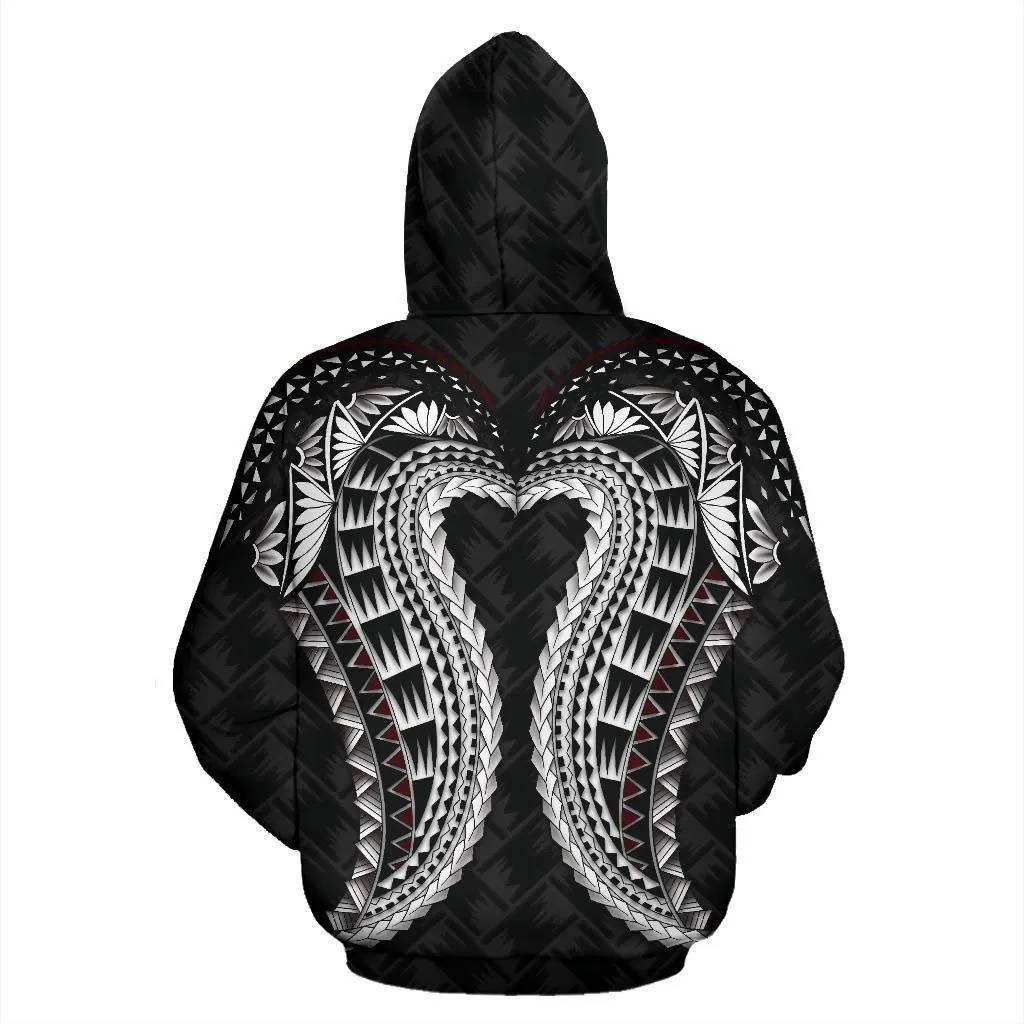 Hoodie Guam, Guam Tattoo Polynesian Wings Style