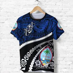 Guam T shirt Polynesian Shark Tattoo