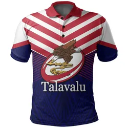 American Samoa Talavalu Rugby Polo Shirt