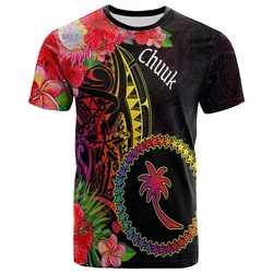 Chuuk State T Shirt -Tropical Hippie Style