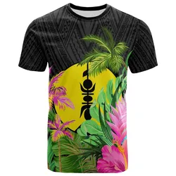 New Caledonia T-Shirt - Hibiscus Coconut