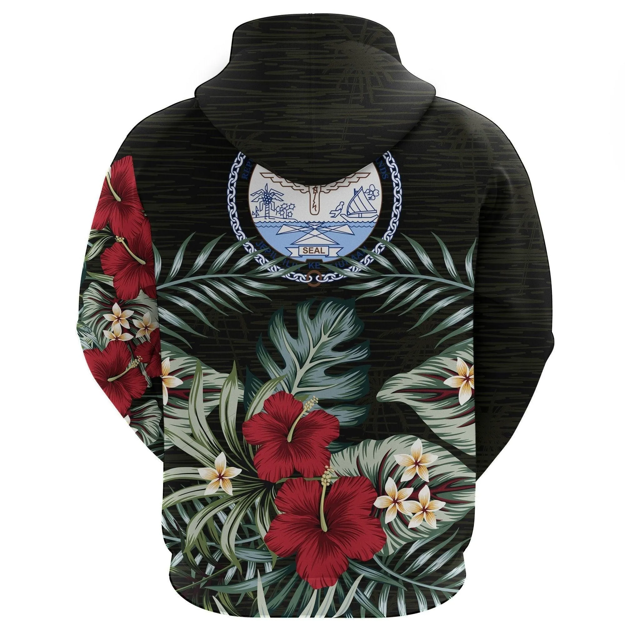 Marshall Islands Hibiscus Hoodie
