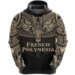 Best French Polynesia - Polynesian Tattoo Hoodie 7