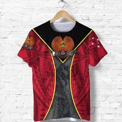 Papua New Guinea Rugby T shirt Style Gown - LT12