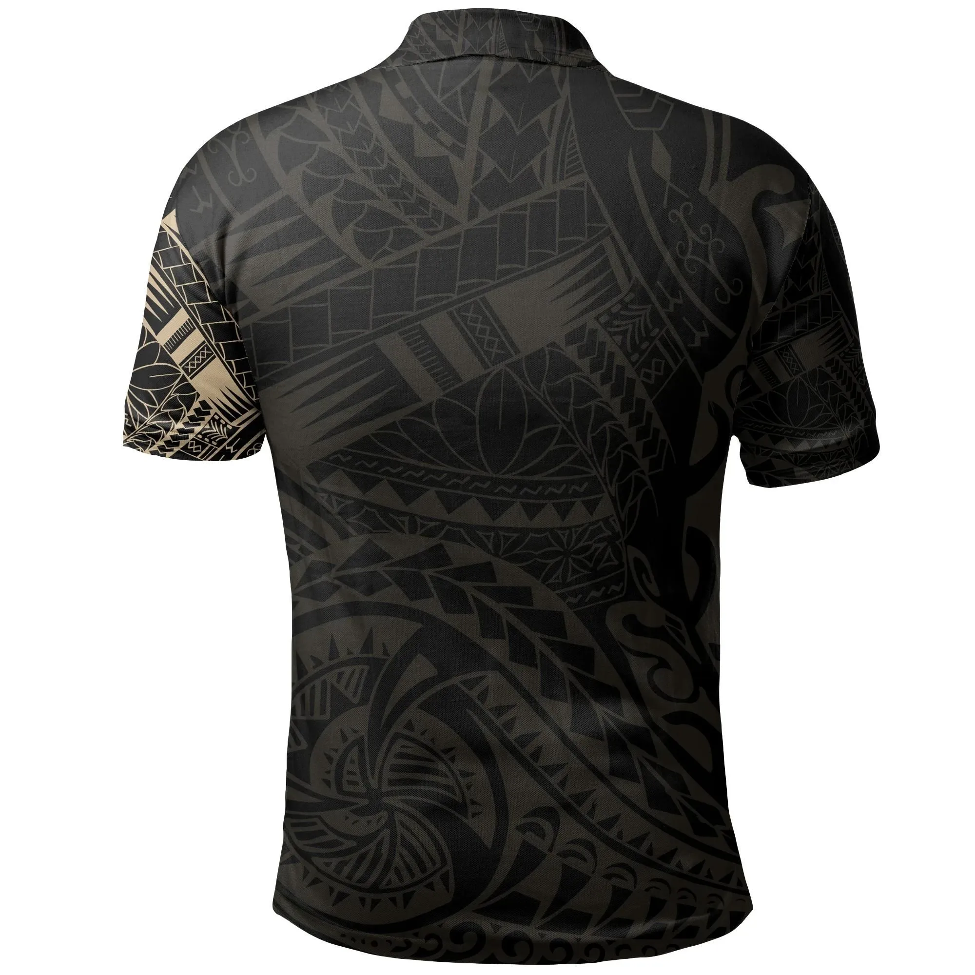 Tuvalu in My Heart Tattoo Polo Shirt A7