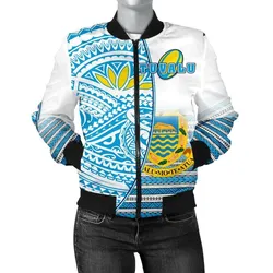 Tuvalu Rugby Womens Bomber Jacket Special