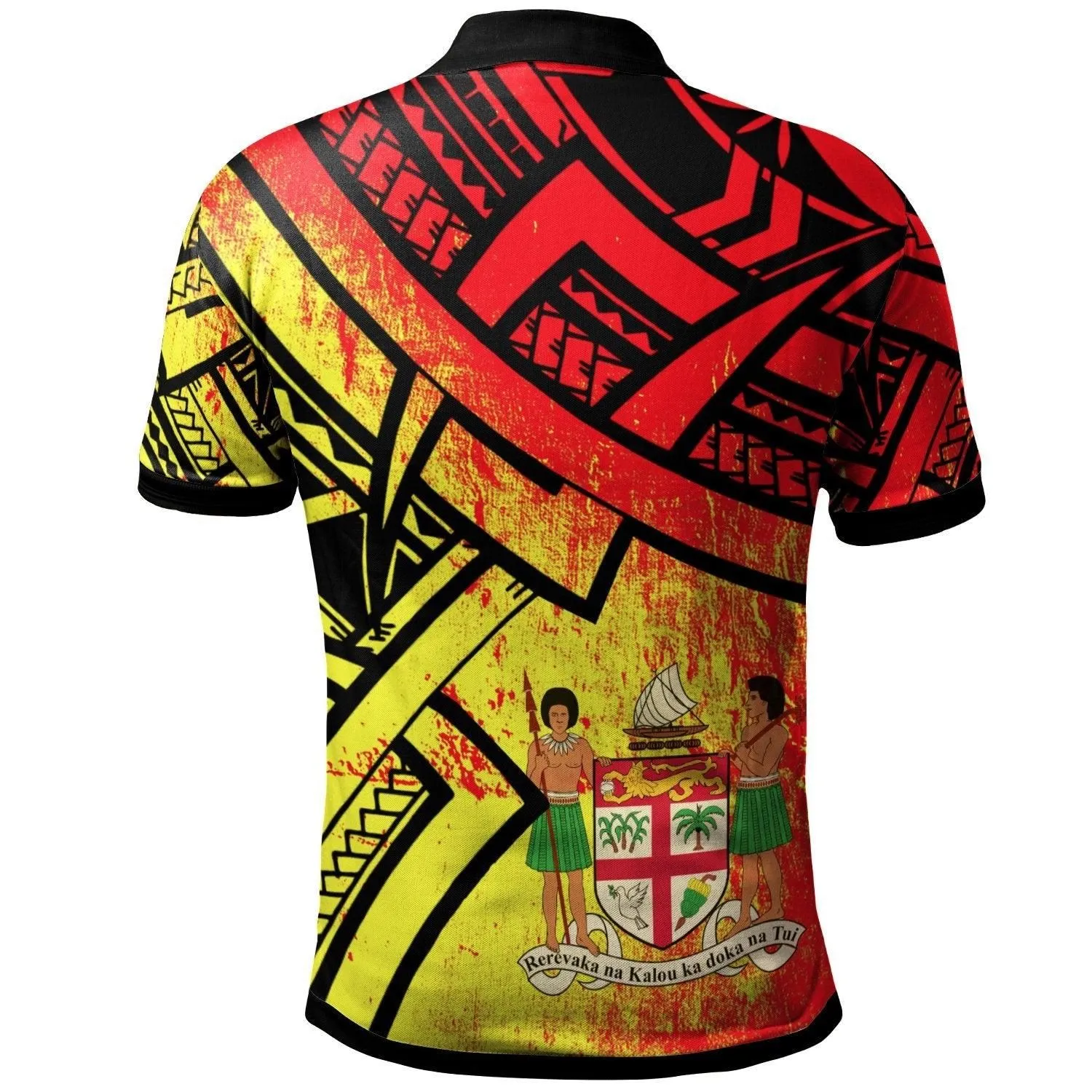 Fiji Polo Shirts - Fiji Rugby Victory - TT - RLT20