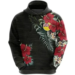 Niue Hibiscus Hoodie