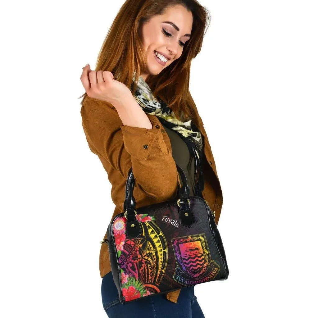 Tuvalu Shoulder Handbag - Tropical Hippie Style