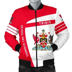 Trinidad And Tobago Sport Men's Bomber Jacket - Premium Style J7