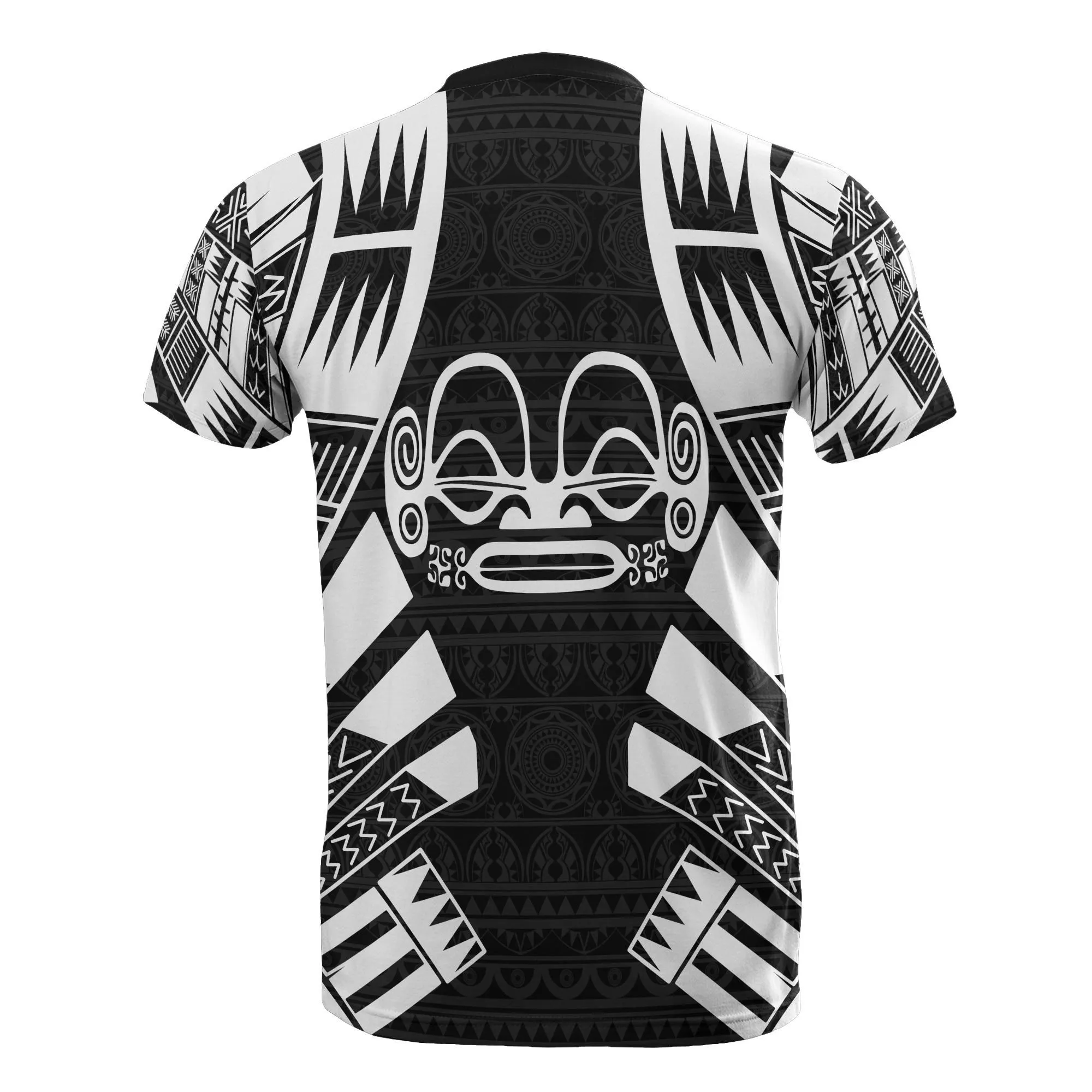 Marquesas Islands T Shirt - Marquesas Islands Tiki Face Tattoo Style