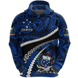 Alohawaii Clothing - Hoodie Samoa Polynesian Shark Tattoo K4