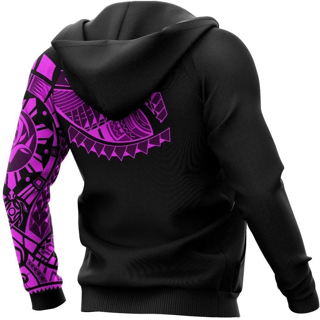 Polynesian Chest Tattoo - Special Hoodie Pink NVD1362