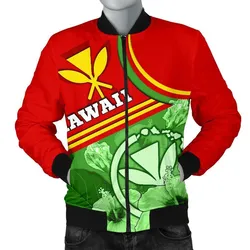 Hawaii Polynesian Mens Bomber Jacket - Hawaii Kanaka Maoli