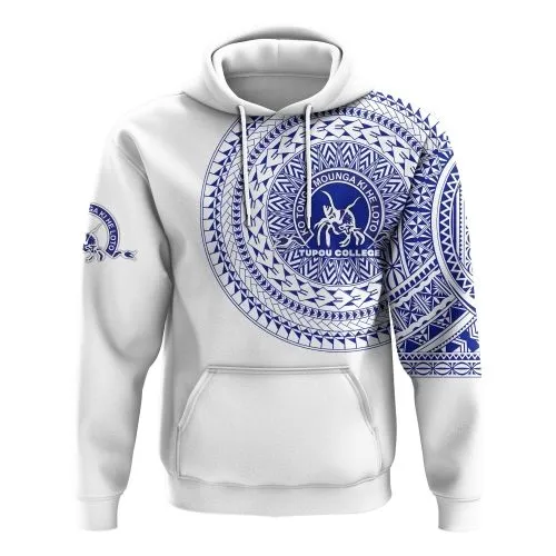 (Custom Personalised) Kolisi Ko Tupou College Tonga Hoodie Tattoo Style
