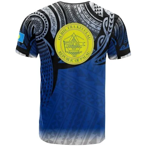 Palau Polynesian T shirt - Tattoo Pattern