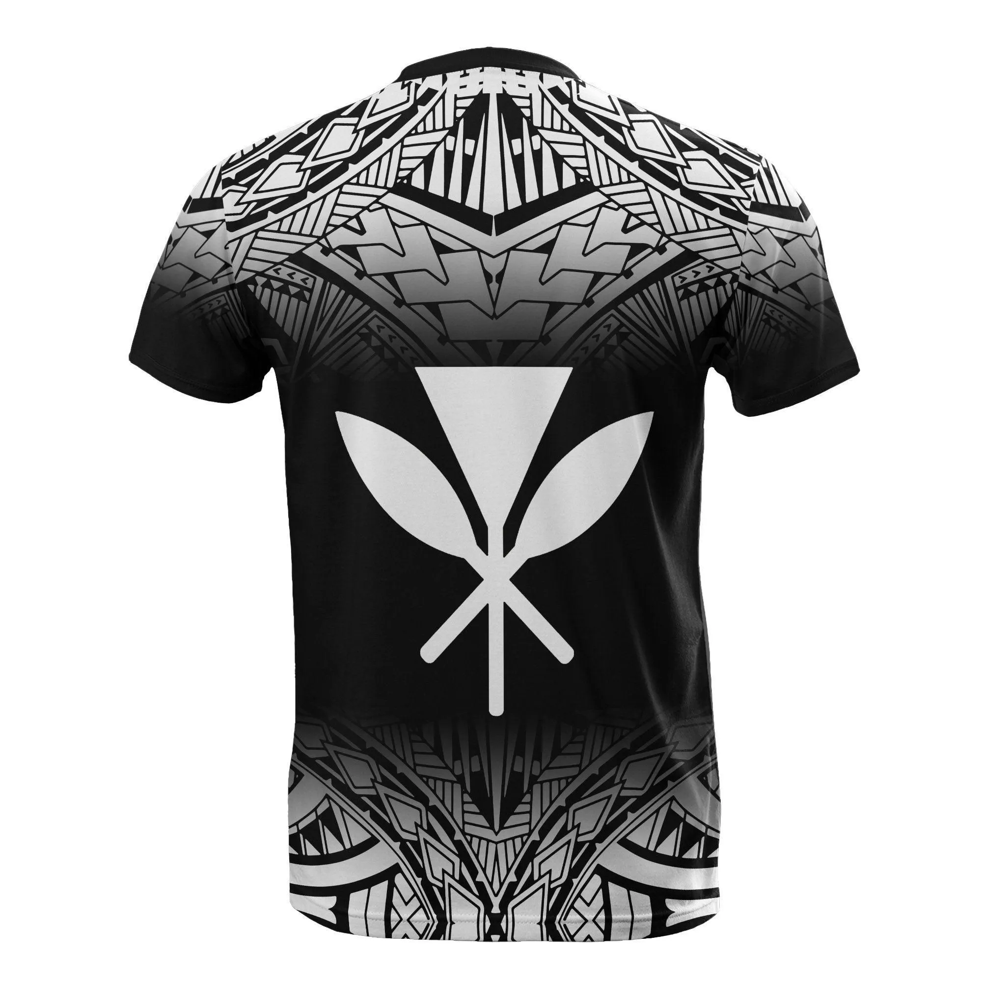 Hawaii All Over T shirt - Hawaii Kanaka Maoli Polynesian Tattoo Style Style Fog Style Black
