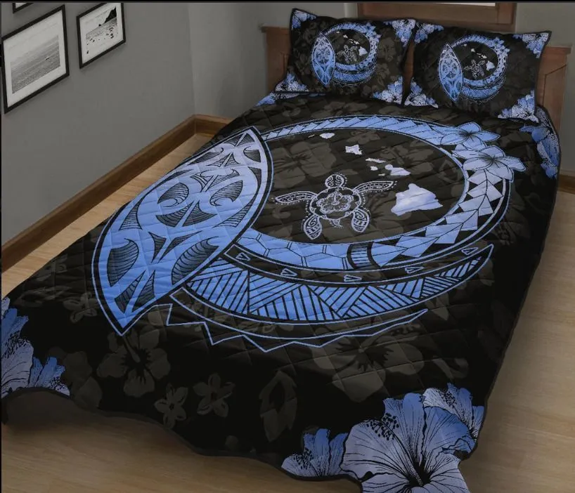 Hawaii Hibiscus Map Polynesian Clm0910114B Bedding Sets