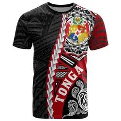 Tonga Polynesian T-Shirt - Wave Tattoo