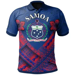 Samoa Polynesian Polo Shirts - Samoa Seal Camisole Hibiscus Style - BN18