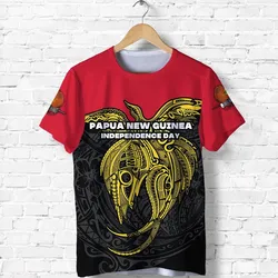 Papua New Guinea T Shirt Independence Day Simple Style LT16