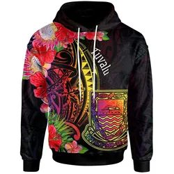 Tuvalu Hoodie - Tropical Hippie Style