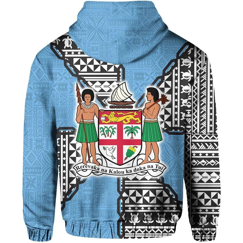 Fiji Polynesian Band Tattoo Hoodie - LT20