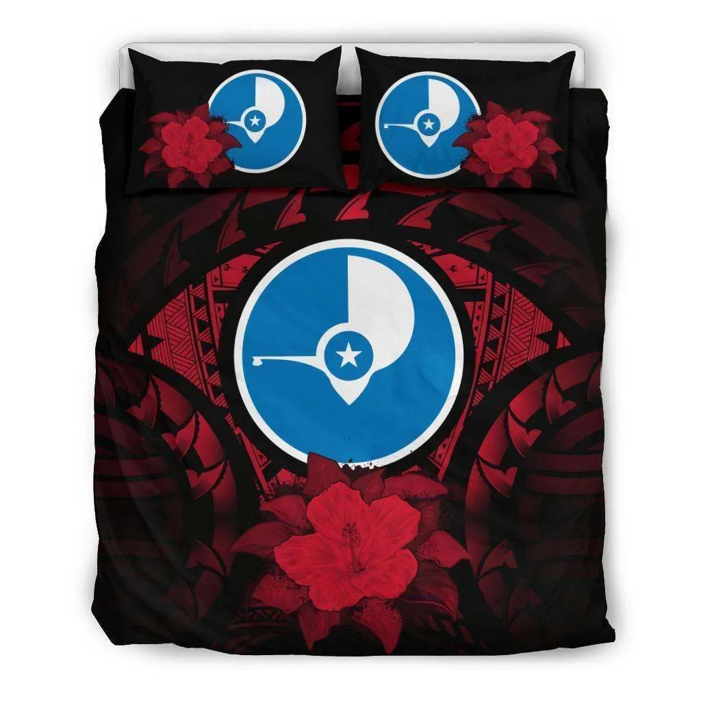 Yap Red Hibiscus Bedding Set A24 Dhc28111674Dd