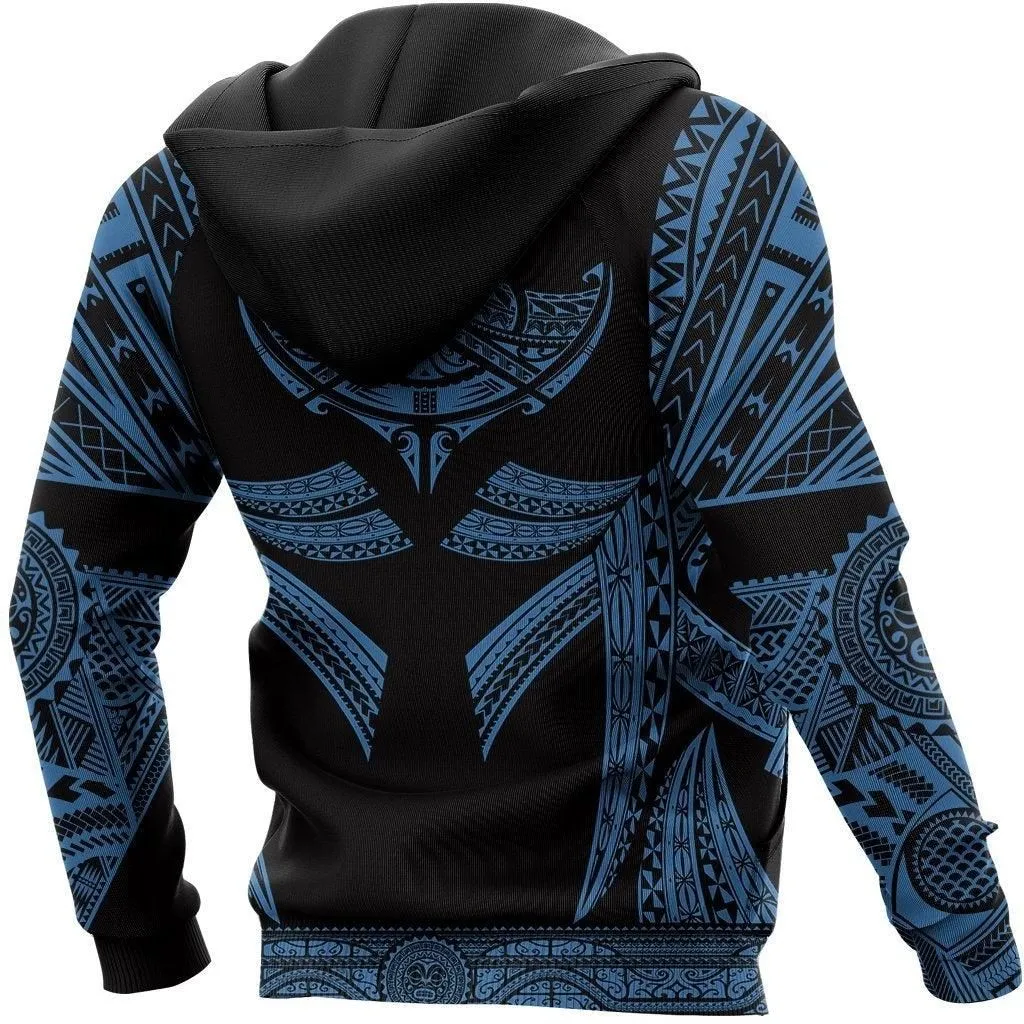 Hawaii Pullover Hoodie - The Kanaloa Polynesian Tattoo