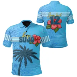 (Custom Personalised) Suva Fiji Rugby Polo Shirt Sport Style