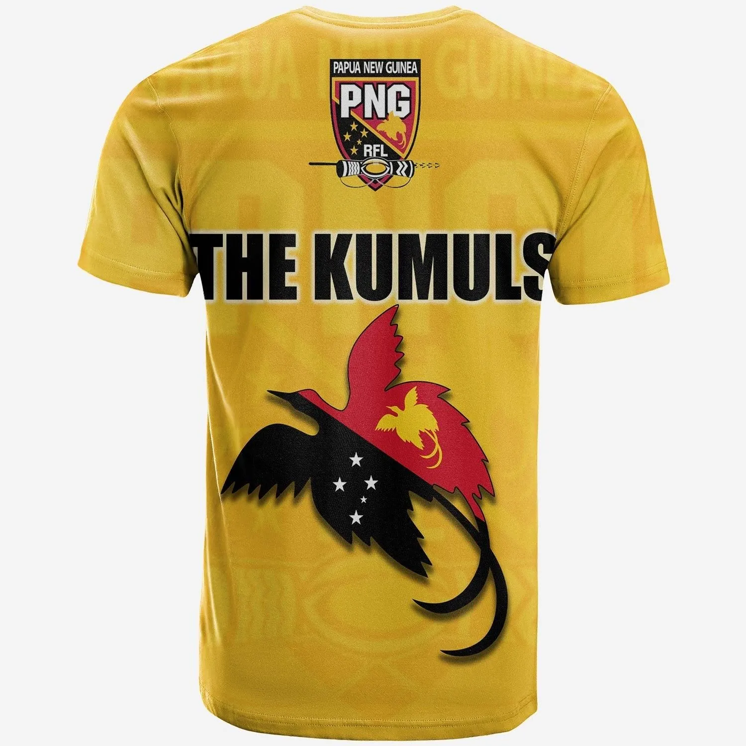 Papua New Guinea Rugby The Kumuls T shirt - LT20