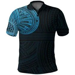 Alohawaii Shirt - Polo Shirt Tribal Tattoo Polynesian A7