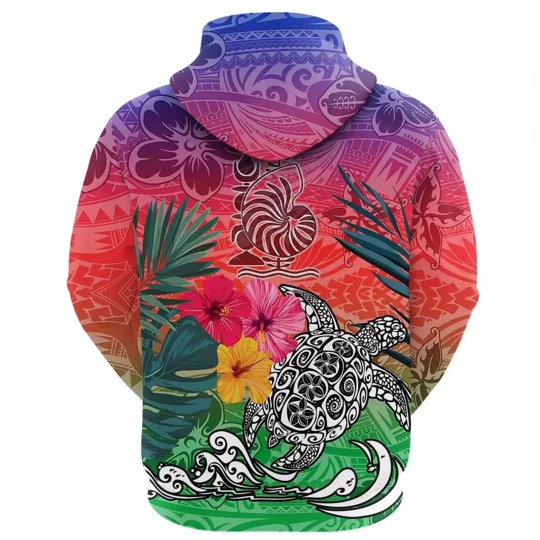 Alohawaii Clothing - New Caledonia Style Polynesian Tattoo Hoodie A94