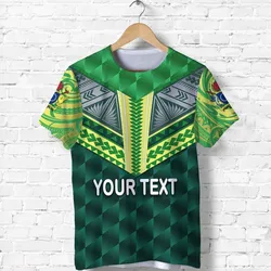 (Custom Personalised) Cook Islands Rugby T Shirt