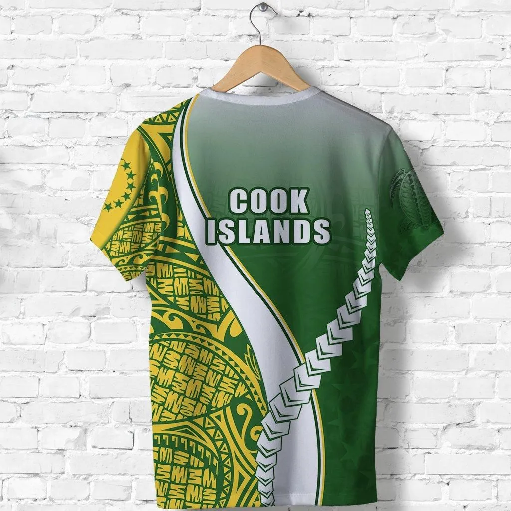 Cook Islands Rugby T shirt Confident Polynesian