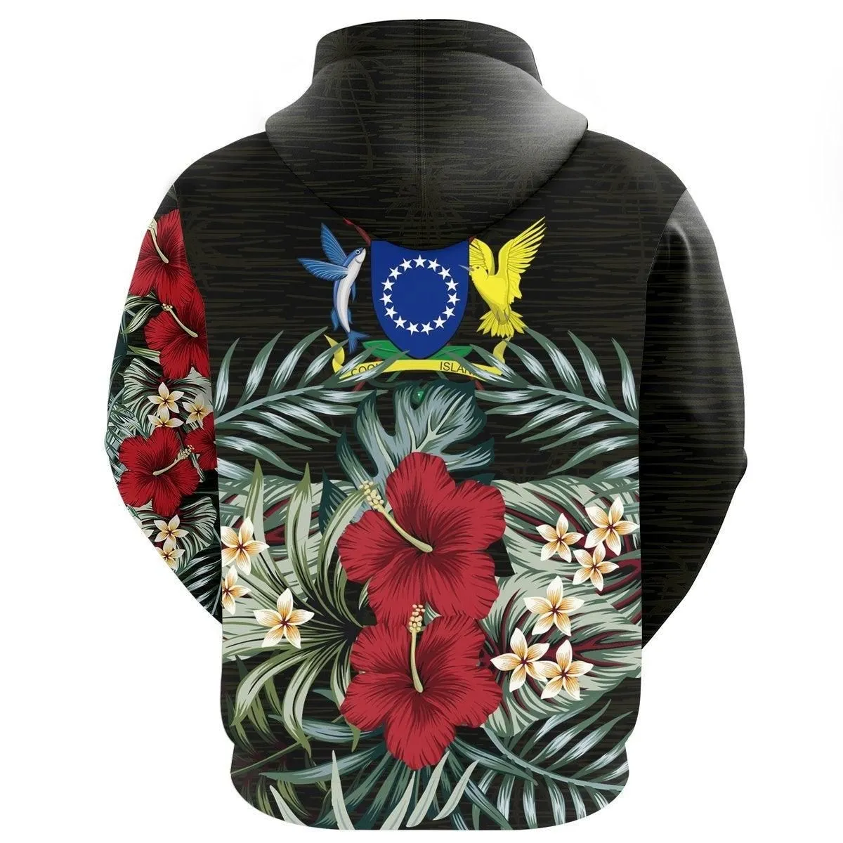 Cook Islands Hoodie - Hibiscus (Men/Women)