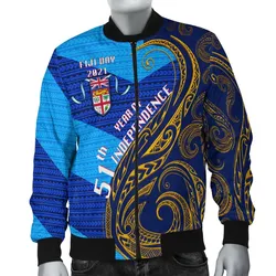 Fiji Day Bomber Jacket - 51th Year Of Independence - LT20