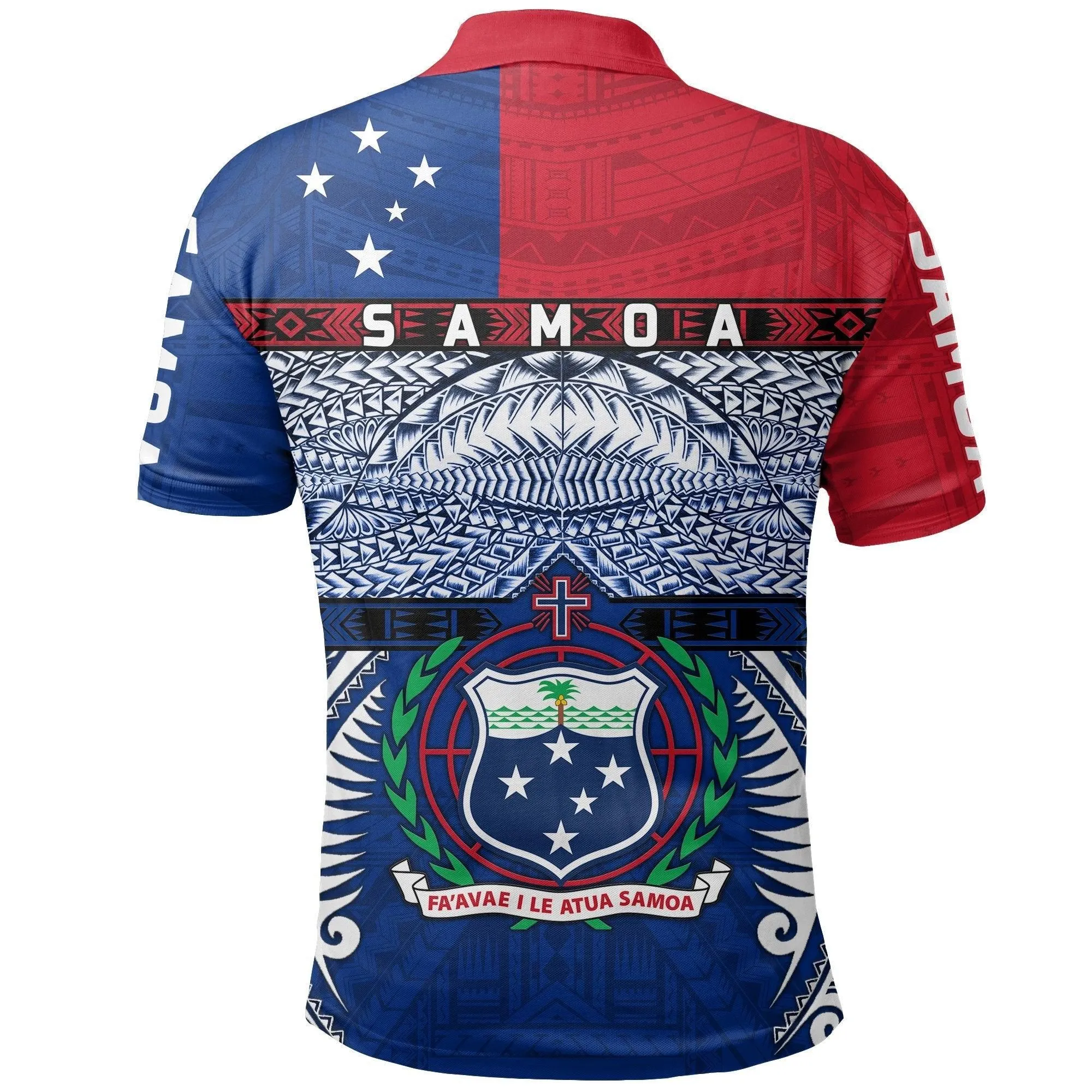 Samoa - Manu Samoa Polo Shirt Rugby Style