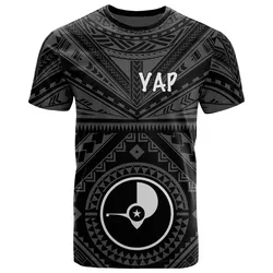 Yap T shirt - Yap Seal With Polynesian Tattoo Style