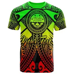 FsmCustom Personalised T-Shirt - Reggae Seal with Polynesian Tattoo