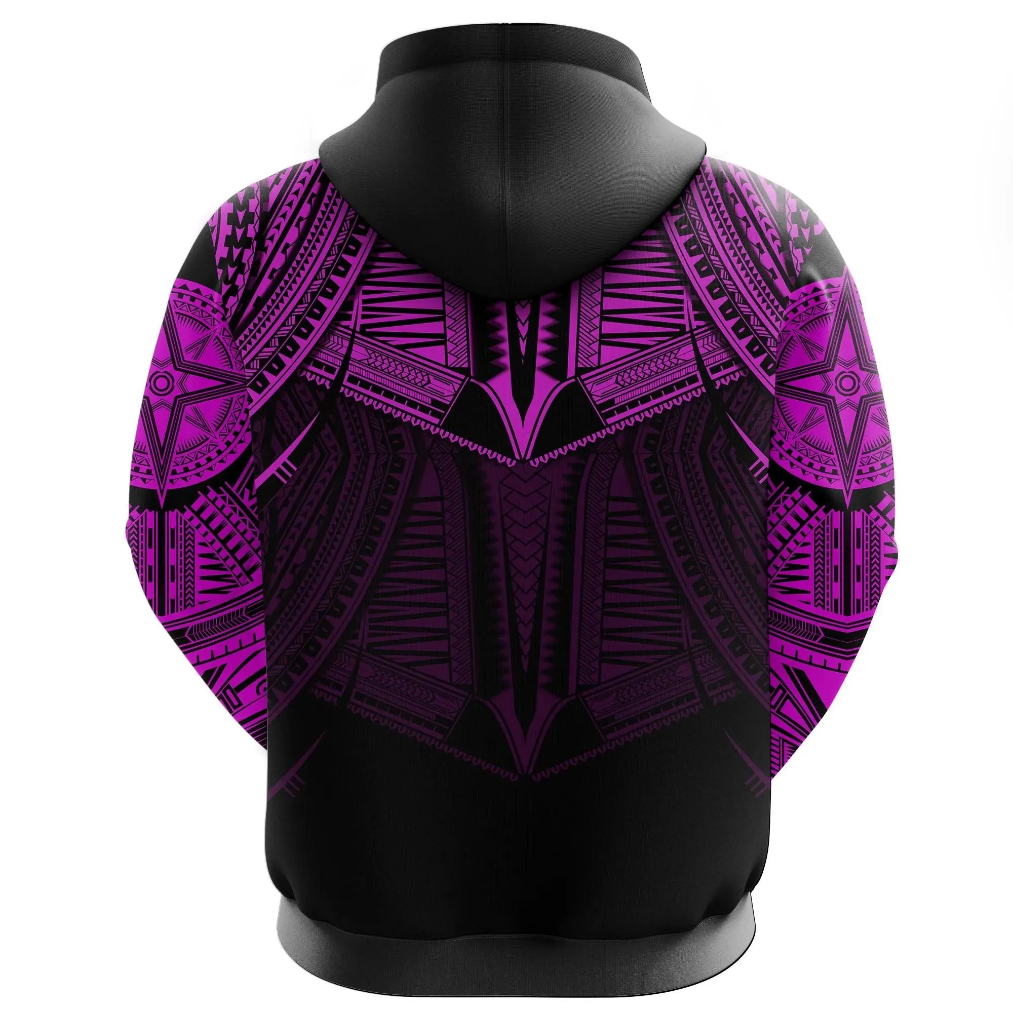 Alohawaii Clothing - Hoodie Best Polynesian Tattoo Pink A7
