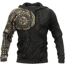 Alohawaii Clothing - Hoodie Polynesian Tattoo Style Version 2.0 A7
