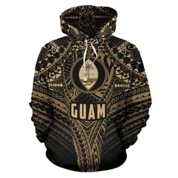 Hoodie Guam Polynesian Tattoo Th5