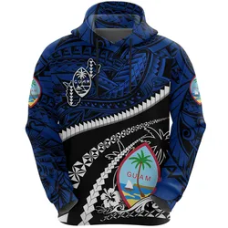 Guam Hoodie Polynesian Shark Tattoo