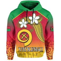 Vanuatu Novelty Hoodie Frangipani Tropical Spa Flower LT13