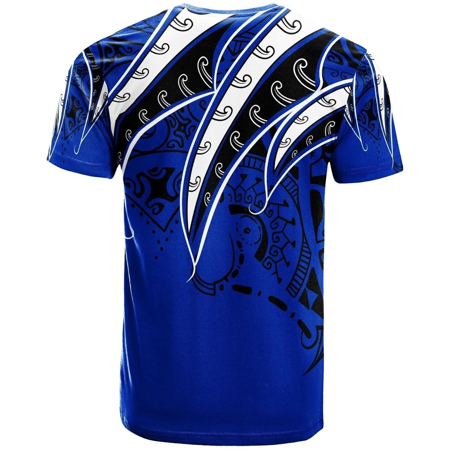 Marshall Islands T shirt - Tropical Leaf Flag Color