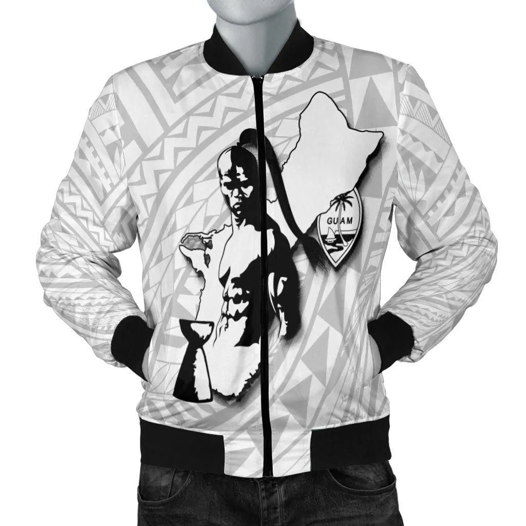 Guam Mens Bomber Jacket - Chamorro Heritage