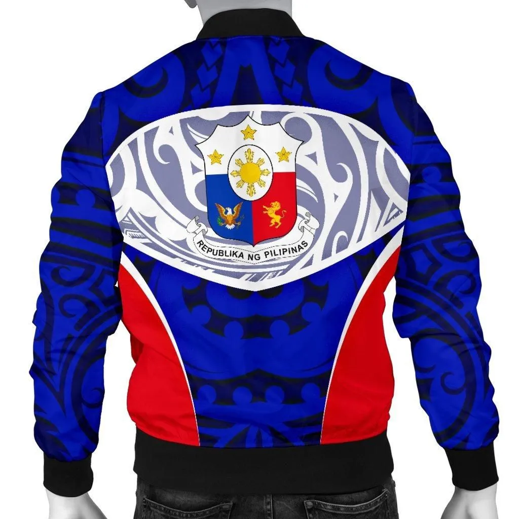 Philippines Mens Bomber Jacket - Polynesian Sport Style